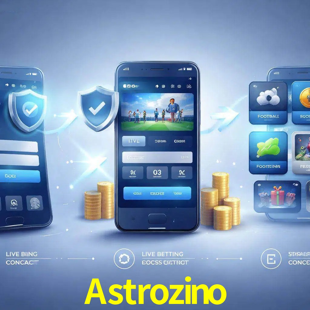 Pasos de acceso a la app Astrozino en pantalla de teléfono móvil